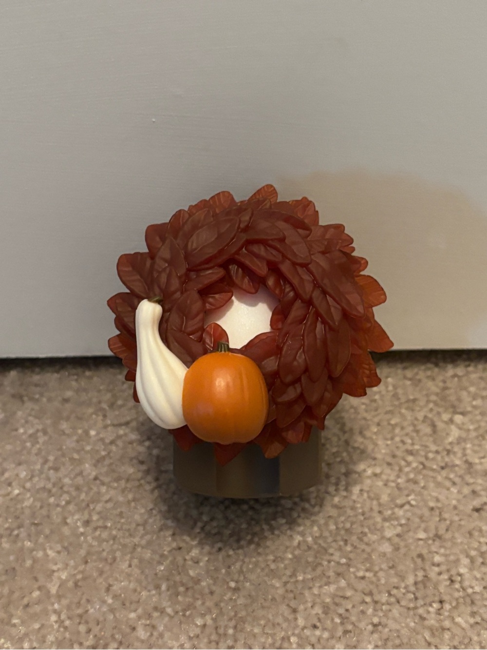 Yankee Candle Autumn Harvest Wreath ScentPlug Diffuser Pumpkin Decorative